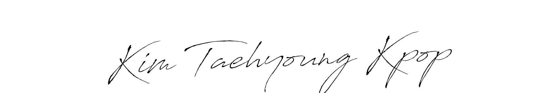 Also we have Kim Taehyoung Kpop name is the best signature style. Create professional handwritten signature collection using Antro_Vectra autograph style. Kim Taehyoung Kpop signature style 6 images and pictures png