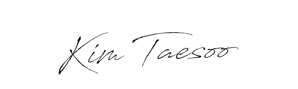 You should practise on your own different ways (Antro_Vectra) to write your name (Kim Taesoo) in signature. don't let someone else do it for you. Kim Taesoo signature style 6 images and pictures png