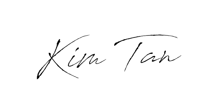 Once you've used our free online signature maker to create your best signature Antro_Vectra style, it's time to enjoy all of the benefits that Kim Tan name signing documents. Kim Tan signature style 6 images and pictures png