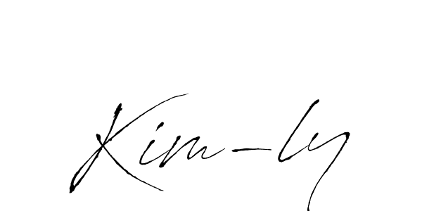 Also we have Kim-ly name is the best signature style. Create professional handwritten signature collection using Antro_Vectra autograph style. Kim-ly signature style 6 images and pictures png