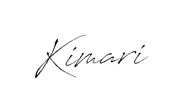 Use a signature maker to create a handwritten signature online. With this signature software, you can design (Antro_Vectra) your own signature for name Kimari. Kimari signature style 6 images and pictures png