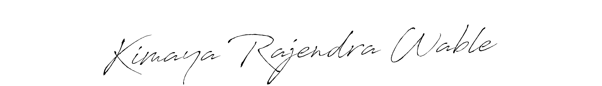 Also You can easily find your signature by using the search form. We will create Kimaya Rajendra Wable name handwritten signature images for you free of cost using Antro_Vectra sign style. Kimaya Rajendra Wable signature style 6 images and pictures png