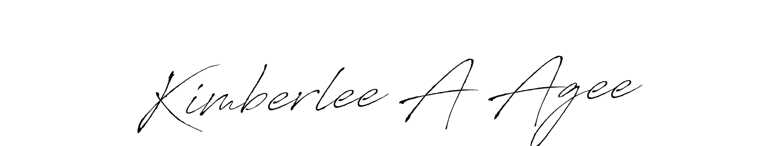Also we have Kimberlee A Agee name is the best signature style. Create professional handwritten signature collection using Antro_Vectra autograph style. Kimberlee A Agee signature style 6 images and pictures png