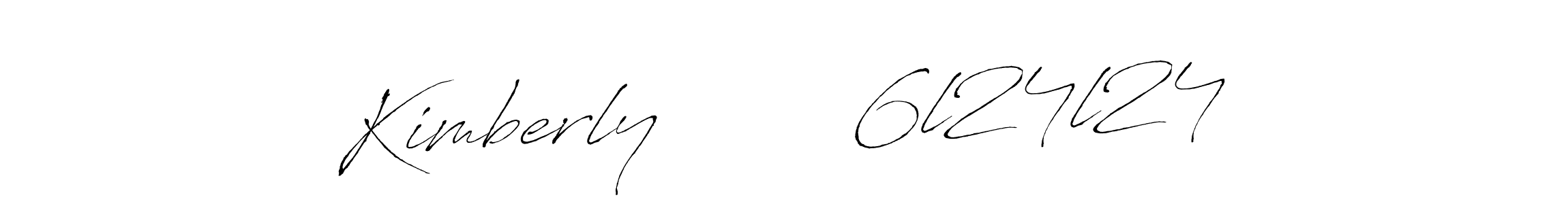 Similarly Antro_Vectra is the best handwritten signature design. Signature creator online .You can use it as an online autograph creator for name Kimberly        6l24l24. Kimberly        6l24l24 signature style 6 images and pictures png