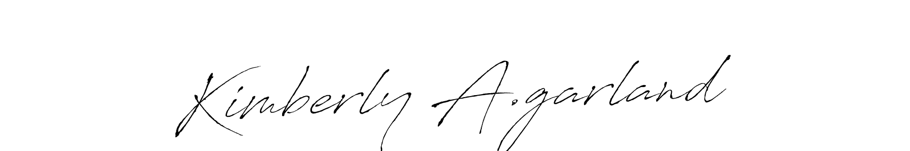 You should practise on your own different ways (Antro_Vectra) to write your name (Kimberly A.garland) in signature. don't let someone else do it for you. Kimberly A.garland signature style 6 images and pictures png