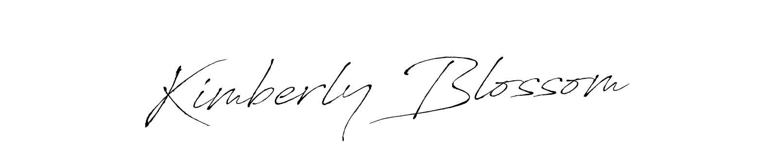 How to make Kimberly Blossom signature? Antro_Vectra is a professional autograph style. Create handwritten signature for Kimberly Blossom name. Kimberly Blossom signature style 6 images and pictures png