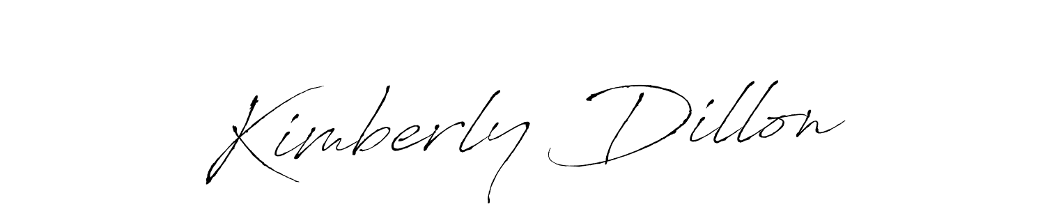 Antro_Vectra is a professional signature style that is perfect for those who want to add a touch of class to their signature. It is also a great choice for those who want to make their signature more unique. Get Kimberly Dillon name to fancy signature for free. Kimberly Dillon signature style 6 images and pictures png