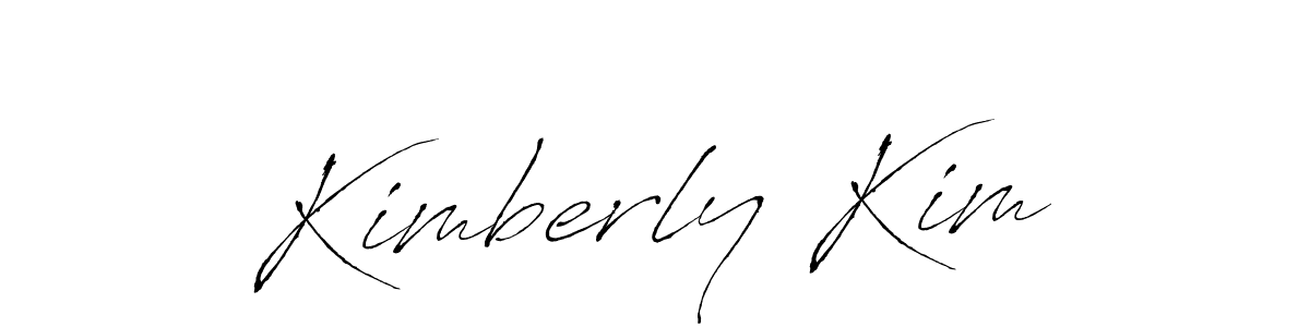 Use a signature maker to create a handwritten signature online. With this signature software, you can design (Antro_Vectra) your own signature for name Kimberly Kim. Kimberly Kim signature style 6 images and pictures png