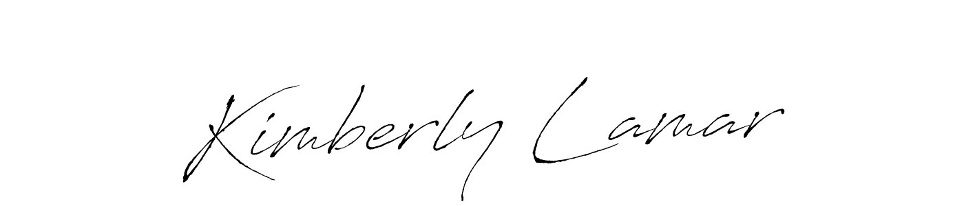 How to make Kimberly Lamar signature? Antro_Vectra is a professional autograph style. Create handwritten signature for Kimberly Lamar name. Kimberly Lamar signature style 6 images and pictures png