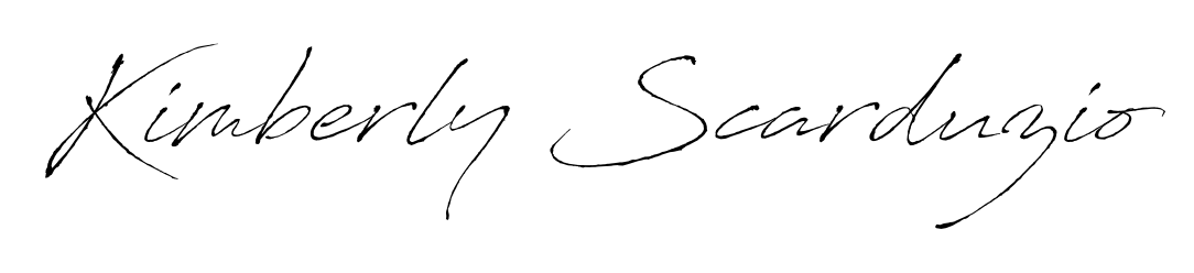 Stand out with a creative autograph for Kimberly Scarduzio. The Antro_Vectra styling blends modern aesthetics with classic signature flourishes. Kimberly Scarduzio signature style 6 images and pictures png