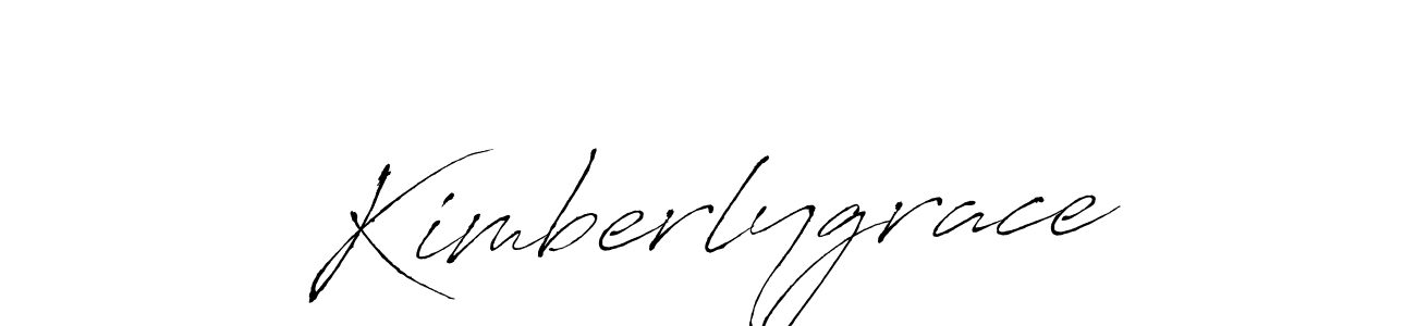 Create a beautiful signature design for name Kimberlygrace. With this signature (Antro_Vectra) fonts, you can make a handwritten signature for free. Kimberlygrace signature style 6 images and pictures png