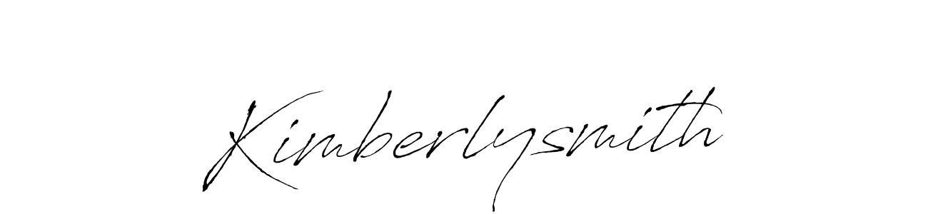 Make a beautiful signature design for name Kimberlysmith. With this signature (Antro_Vectra) style, you can create a handwritten signature for free. Kimberlysmith signature style 6 images and pictures png