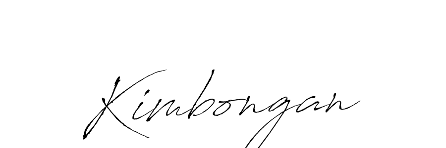 Also we have Kimbongan name is the best signature style. Create professional handwritten signature collection using Antro_Vectra autograph style. Kimbongan signature style 6 images and pictures png