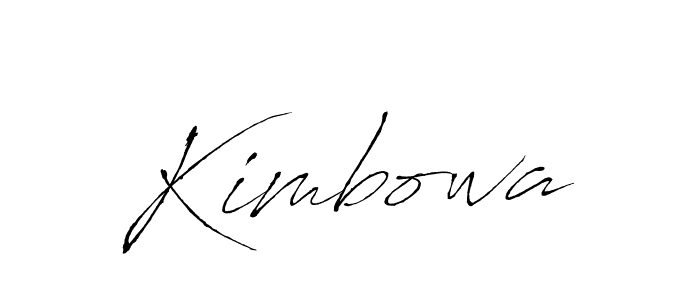 Kimbowa stylish signature style. Best Handwritten Sign (Antro_Vectra) for my name. Handwritten Signature Collection Ideas for my name Kimbowa. Kimbowa signature style 6 images and pictures png