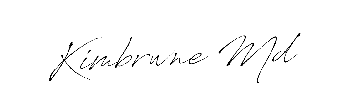 Make a beautiful signature design for name Kimbrwne Md. Use this online signature maker to create a handwritten signature for free. Kimbrwne Md signature style 6 images and pictures png