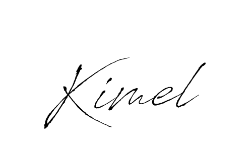 Make a beautiful signature design for name Kimel. With this signature (Antro_Vectra) style, you can create a handwritten signature for free. Kimel signature style 6 images and pictures png