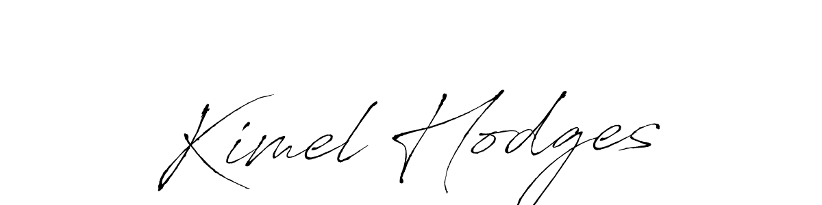 The best way (Antro_Vectra) to make a short signature is to pick only two or three words in your name. The name Kimel Hodges include a total of six letters. For converting this name. Kimel Hodges signature style 6 images and pictures png