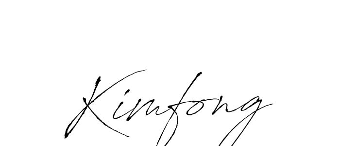 The best way (Antro_Vectra) to make a short signature is to pick only two or three words in your name. The name Kimfong include a total of six letters. For converting this name. Kimfong signature style 6 images and pictures png
