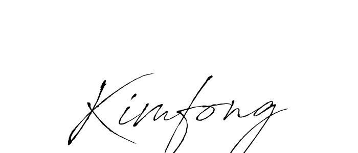 Also we have Kimfong name is the best signature style. Create professional handwritten signature collection using Antro_Vectra autograph style. Kimfong signature style 6 images and pictures png