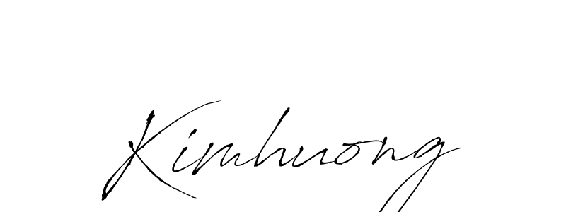 The best way (Antro_Vectra) to make a short signature is to pick only two or three words in your name. The name Kimhuong include a total of six letters. For converting this name. Kimhuong signature style 6 images and pictures png