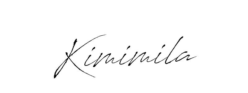 How to make Kimimila name signature. Use Antro_Vectra style for creating short signs online. This is the latest handwritten sign. Kimimila signature style 6 images and pictures png