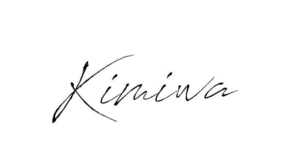 Use a signature maker to create a handwritten signature online. With this signature software, you can design (Antro_Vectra) your own signature for name Kimiwa. Kimiwa signature style 6 images and pictures png