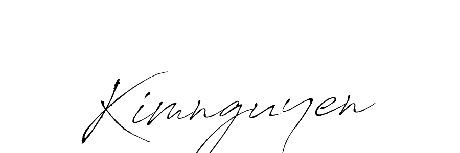 You should practise on your own different ways (Antro_Vectra) to write your name (Kimnguyen) in signature. don't let someone else do it for you. Kimnguyen signature style 6 images and pictures png