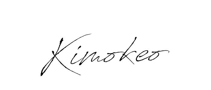 Also we have Kimokeo name is the best signature style. Create professional handwritten signature collection using Antro_Vectra autograph style. Kimokeo signature style 6 images and pictures png