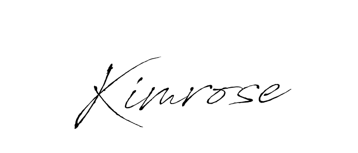Best and Professional Signature Style for Kimrose. Antro_Vectra Best Signature Style Collection. Kimrose signature style 6 images and pictures png