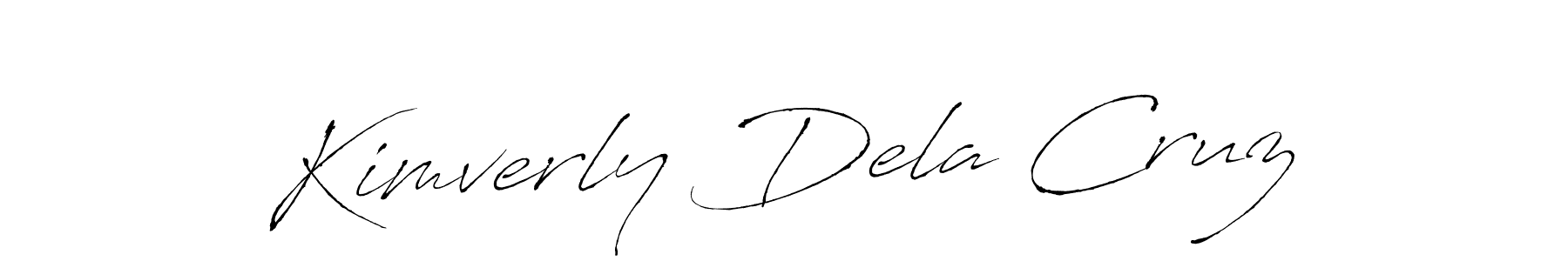 How to make Kimverly Dela Cruz signature? Antro_Vectra is a professional autograph style. Create handwritten signature for Kimverly Dela Cruz name. Kimverly Dela Cruz signature style 6 images and pictures png