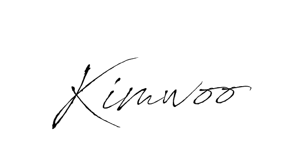 How to make Kimwoo name signature. Use Antro_Vectra style for creating short signs online. This is the latest handwritten sign. Kimwoo signature style 6 images and pictures png