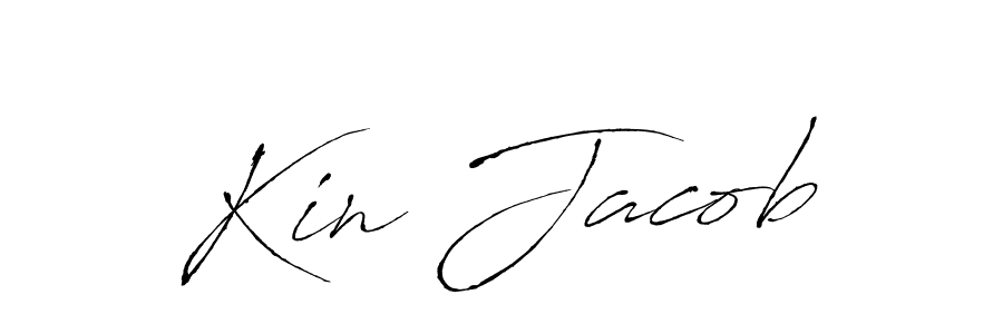 Use a signature maker to create a handwritten signature online. With this signature software, you can design (Antro_Vectra) your own signature for name Kin Jacob. Kin Jacob signature style 6 images and pictures png