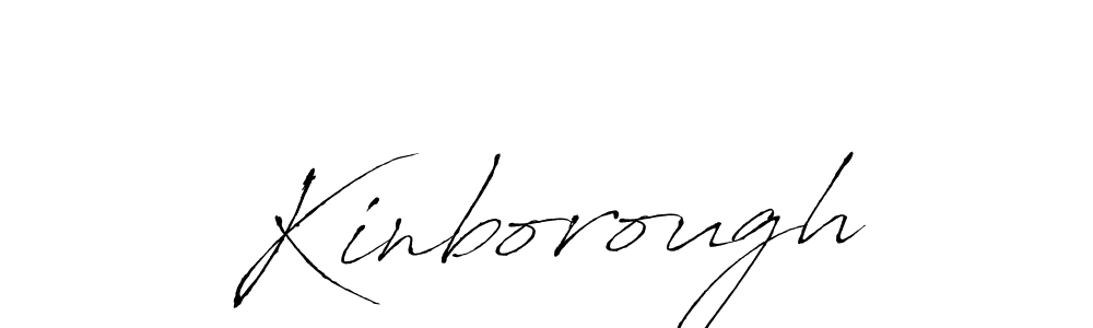 How to make Kinborough signature? Antro_Vectra is a professional autograph style. Create handwritten signature for Kinborough name. Kinborough signature style 6 images and pictures png