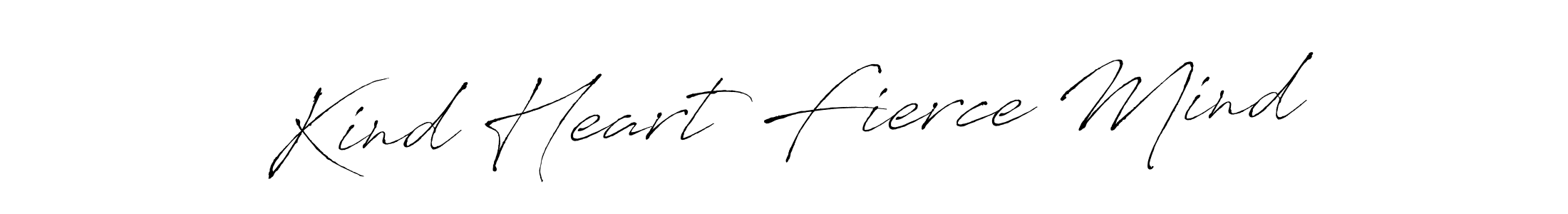 You should practise on your own different ways (Antro_Vectra) to write your name (Kind Heart Fierce Mind) in signature. don't let someone else do it for you. Kind Heart Fierce Mind signature style 6 images and pictures png