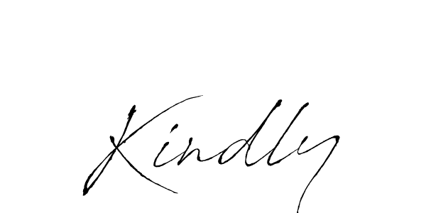 How to make Kindly name signature. Use Antro_Vectra style for creating short signs online. This is the latest handwritten sign. Kindly signature style 6 images and pictures png