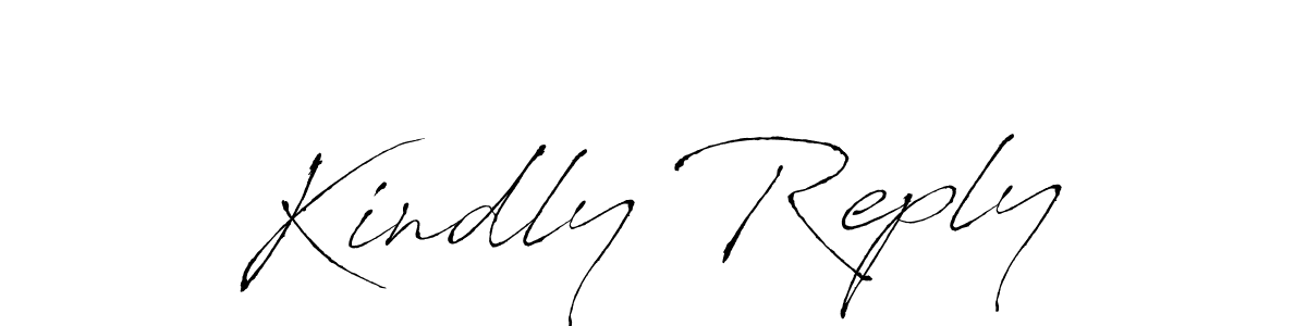 It looks lik you need a new signature style for name Kindly Reply. Design unique handwritten (Antro_Vectra) signature with our free signature maker in just a few clicks. Kindly Reply signature style 6 images and pictures png