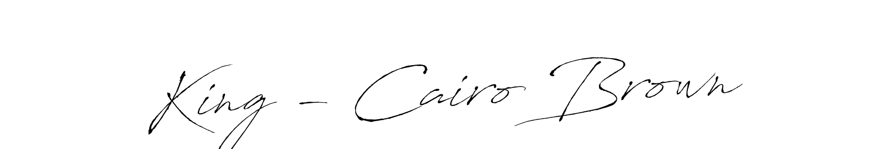 See photos of King - Cairo Brown official signature by Spectra . Check more albums & portfolios. Read reviews & check more about Antro_Vectra font. King - Cairo Brown signature style 6 images and pictures png