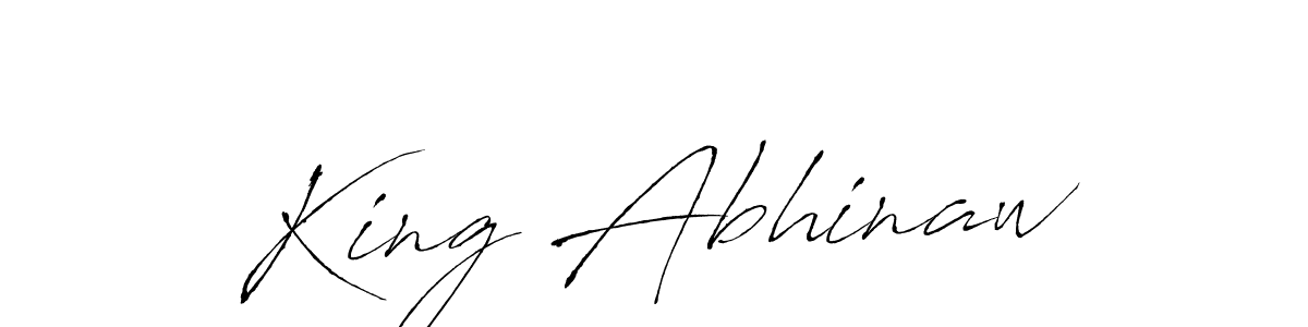 Make a beautiful signature design for name King Abhinaw. Use this online signature maker to create a handwritten signature for free. King Abhinaw signature style 6 images and pictures png
