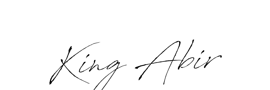 Make a short King Abir signature style. Manage your documents anywhere anytime using Antro_Vectra. Create and add eSignatures, submit forms, share and send files easily. King Abir signature style 6 images and pictures png