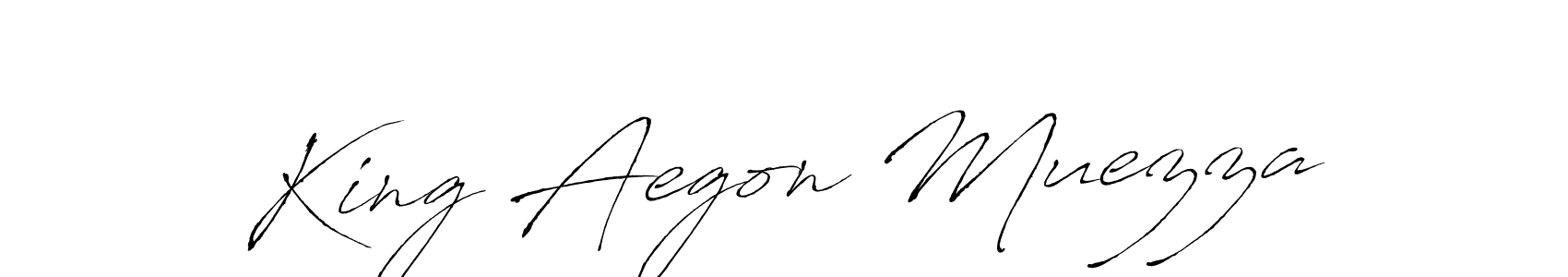 if you are searching for the best signature style for your name King Aegon Muezza. so please give up your signature search. here we have designed multiple signature styles  using Antro_Vectra. King Aegon Muezza signature style 6 images and pictures png