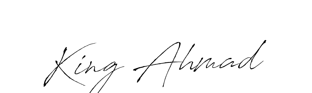 You should practise on your own different ways (Antro_Vectra) to write your name (King Ahmad) in signature. don't let someone else do it for you. King Ahmad signature style 6 images and pictures png