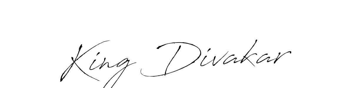 Here are the top 10 professional signature styles for the name King Divakar. These are the best autograph styles you can use for your name. King Divakar signature style 6 images and pictures png