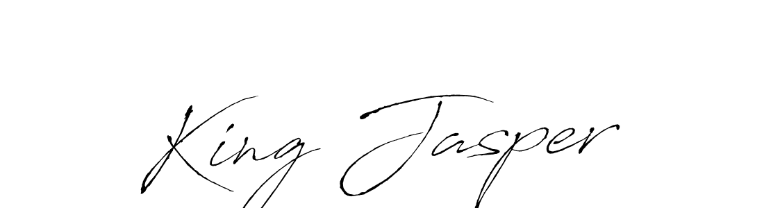 How to make King Jasper name signature. Use Antro_Vectra style for creating short signs online. This is the latest handwritten sign. King Jasper signature style 6 images and pictures png