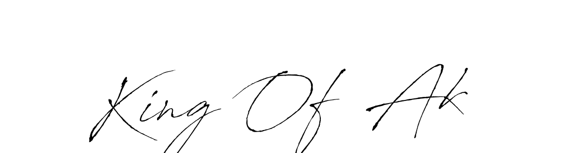 Also we have King Of  Ak name is the best signature style. Create professional handwritten signature collection using Antro_Vectra autograph style. King Of  Ak signature style 6 images and pictures png