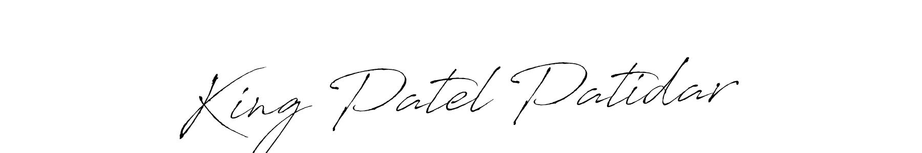 You should practise on your own different ways (Antro_Vectra) to write your name (King Patel Patidar) in signature. don't let someone else do it for you. King Patel Patidar signature style 6 images and pictures png