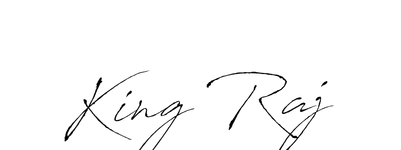 The best way (Antro_Vectra) to make a short signature is to pick only two or three words in your name. The name King Raj include a total of six letters. For converting this name. King Raj signature style 6 images and pictures png