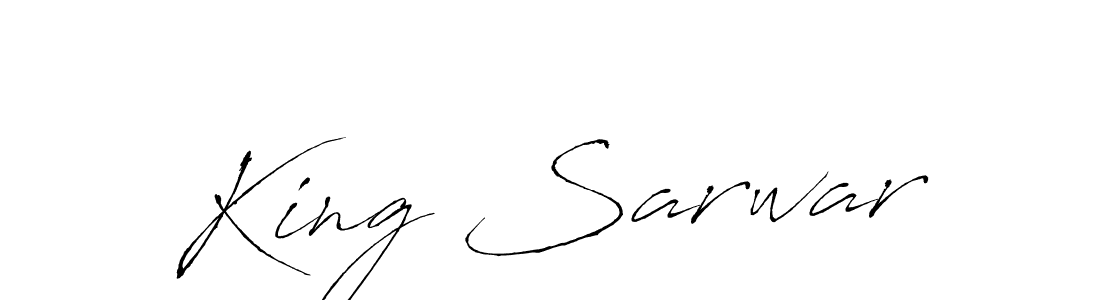 See photos of King Sarwar official signature by Spectra . Check more albums & portfolios. Read reviews & check more about Antro_Vectra font. King Sarwar signature style 6 images and pictures png