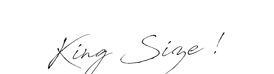 Make a beautiful signature design for name King Size !. Use this online signature maker to create a handwritten signature for free. King Size ! signature style 6 images and pictures png