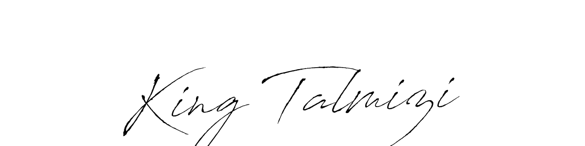 King Talmizi stylish signature style. Best Handwritten Sign (Antro_Vectra) for my name. Handwritten Signature Collection Ideas for my name King Talmizi. King Talmizi signature style 6 images and pictures png