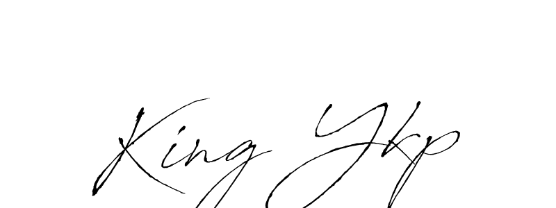 Also we have King Ykp name is the best signature style. Create professional handwritten signature collection using Antro_Vectra autograph style. King Ykp signature style 6 images and pictures png
